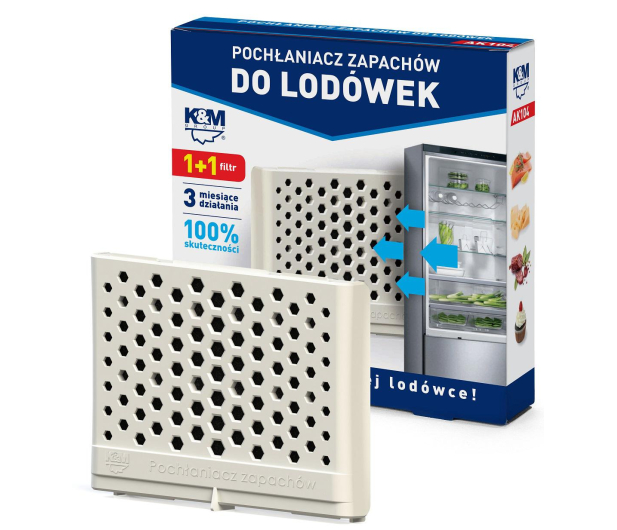 K M Pochłaniacz zapachów do lodówek AK104 - 1282169 - zdjęcie